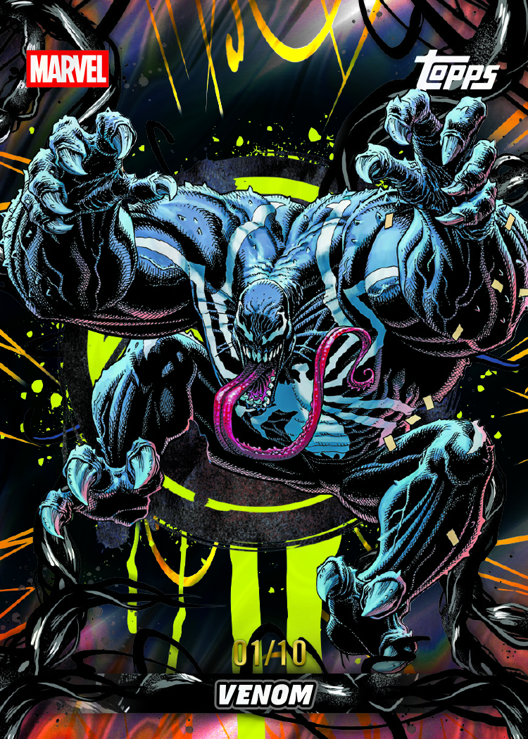 Venom Symbiote Takeover card
