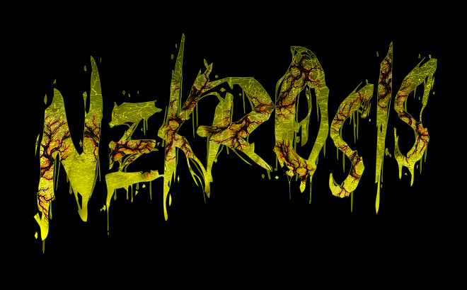 Nekrosis scare zone artwork for SeaWorld Orlando Howl-O-Scream