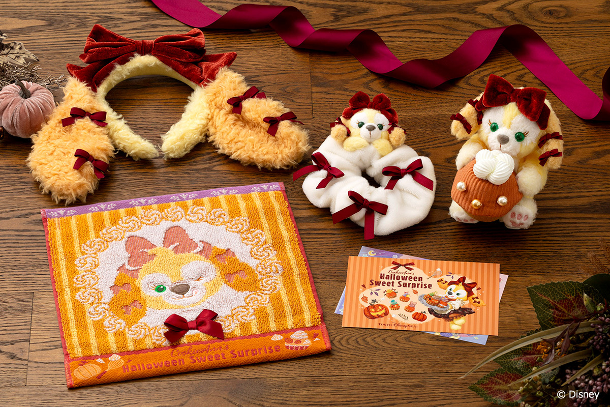 LinaBell headband, hair accessories, plush item, towel and postcard set