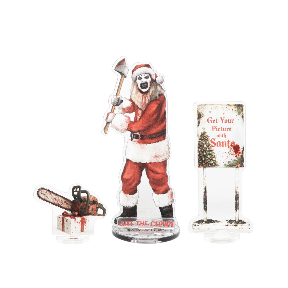 Halloween Horror Nights 2026 Art the Clown acrylic set