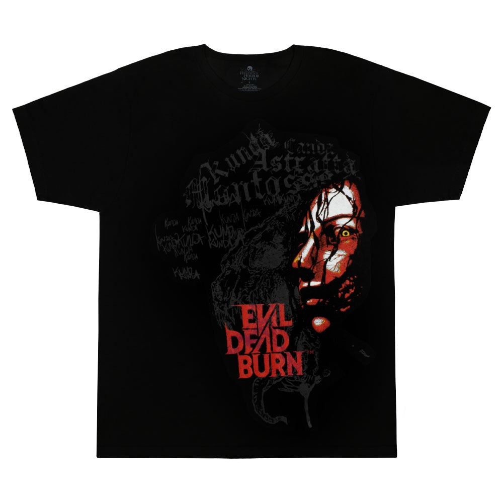 Halloween Horror Nights 2026 Evil Dead Burn Logo T-Shirt