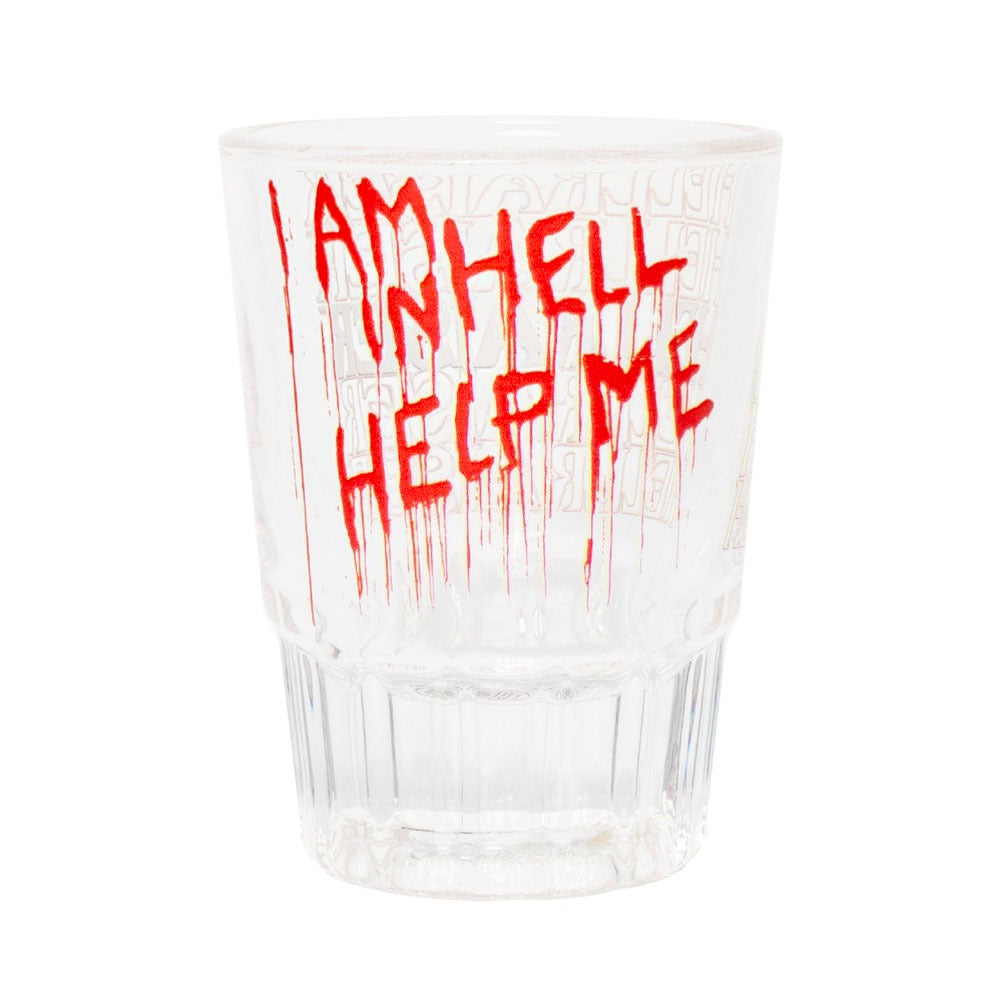 Halloween Horror Nights 2026 Hellraiser shot glass