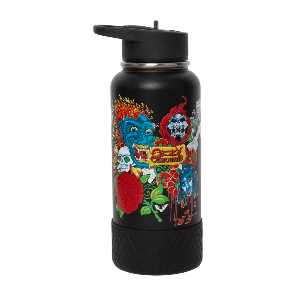 Halloween Horror Nights 2026 Ozzy Osbourne stainless steel bottle
