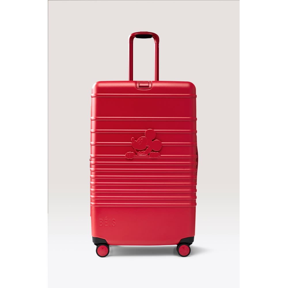 Disney Large Check-In Roller in Mickey Mouse Red from the Disney x BÉIS collection