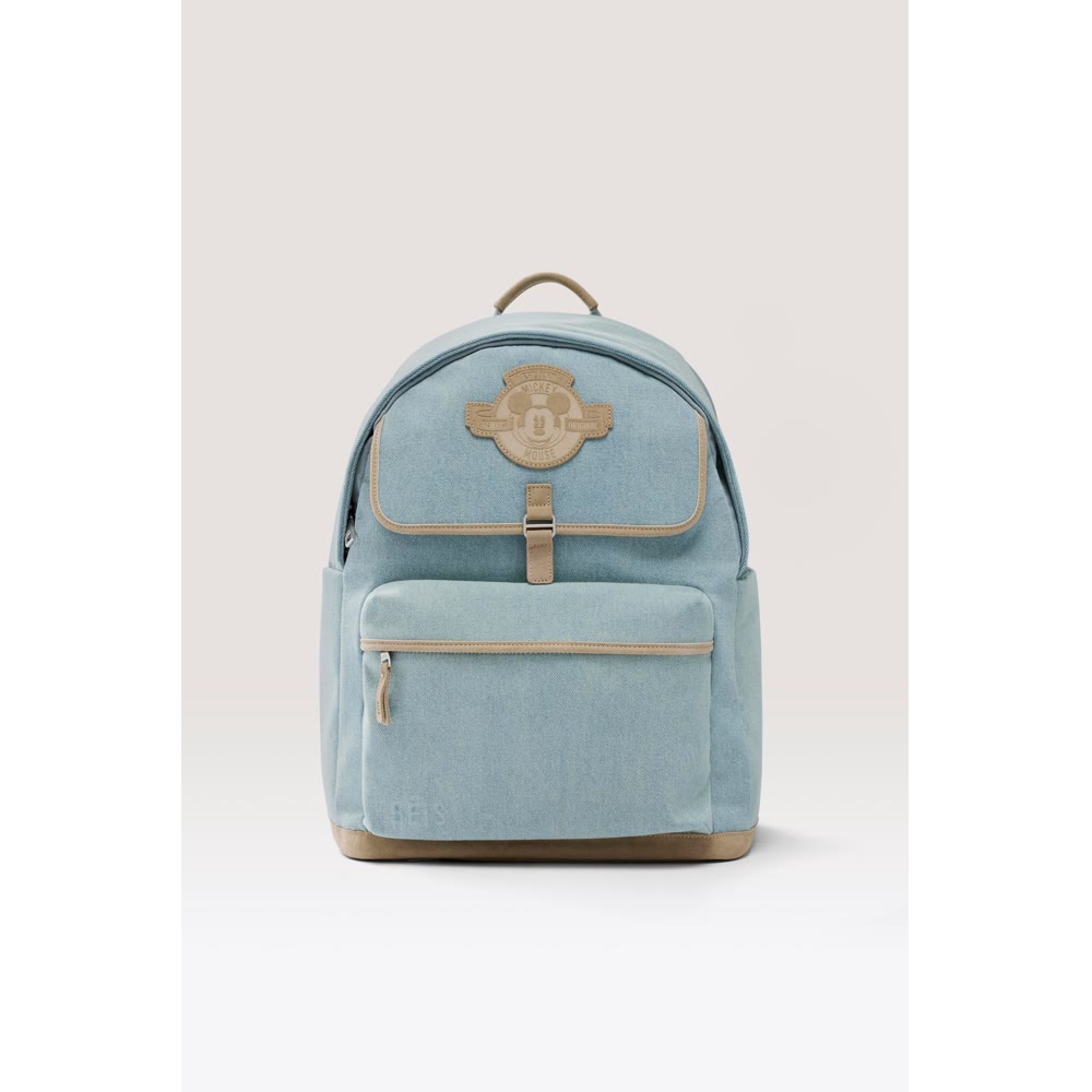 Disney Backpack in Blue Jeans from the Disney x BÉIS collection