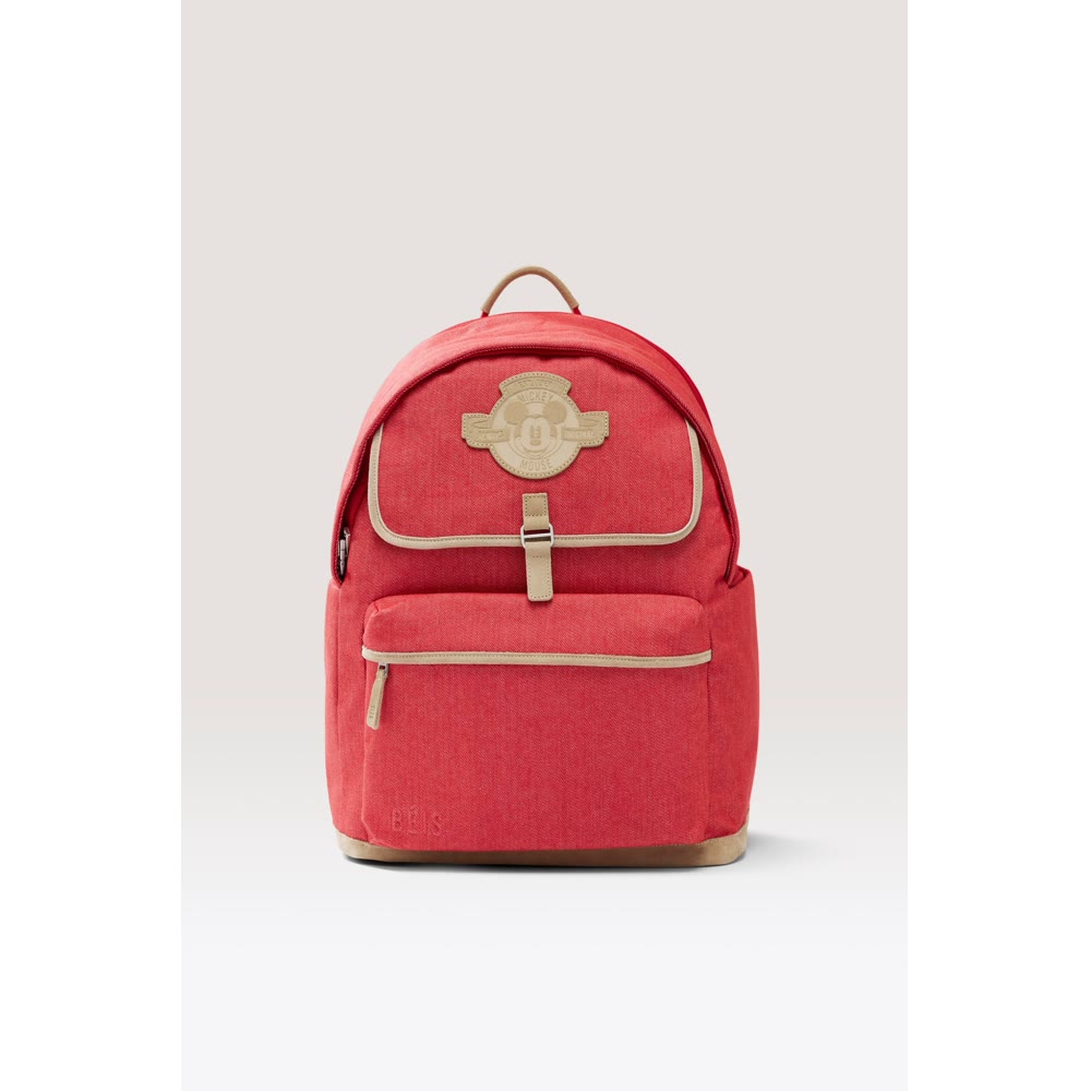 Disney Backpack in Red Jeans from the Disney x BÉIS collection