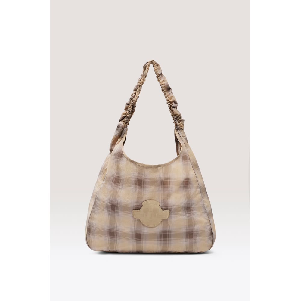 Disney Packable Charm Bag in Plaid from the Disney x BÉIS collection