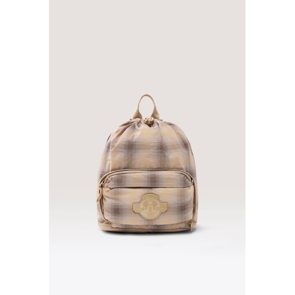 Disney Compactible Backpack in Plaid from the Disney x BÉIS collection