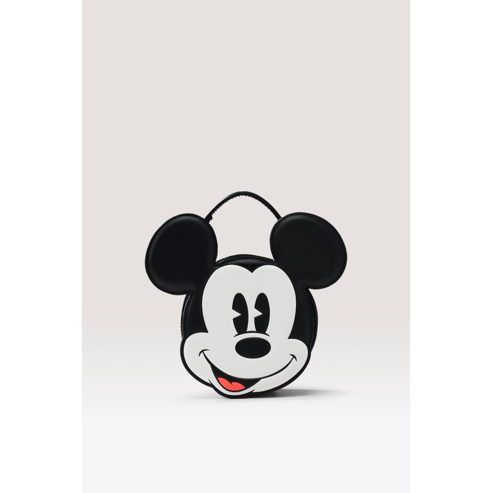 Mickey Mouse Coin Purse in Black from the Disney x BÉIS collection