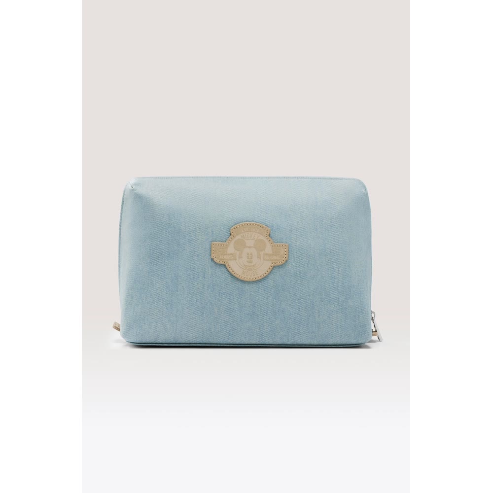 Disney Large Cosmetic Pouch in Blue Jeans from the Disney x BÉIS collection