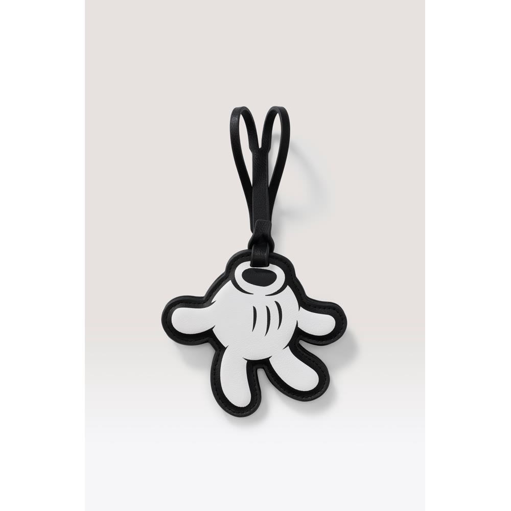Mickey Mouse Glove Mirror Charm in Black from the Disney x BÉIS collection