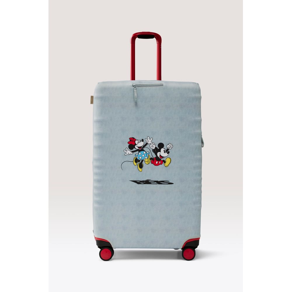 Disney Large Check-In Luggage Cover in Blue Jeans from the Disney x BÉIS collection
