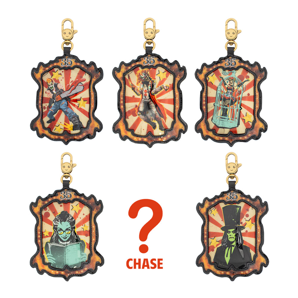 Halloween Horror Nights 2026 Icons mystery box bag charms from Shop Universal