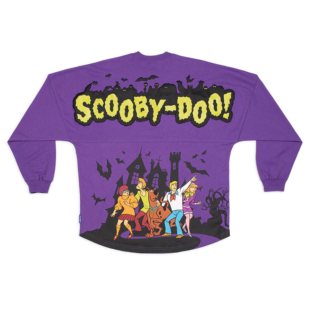 Front view of purple Scooby-Doo Halloween Spirit Jersey from Shop Universal