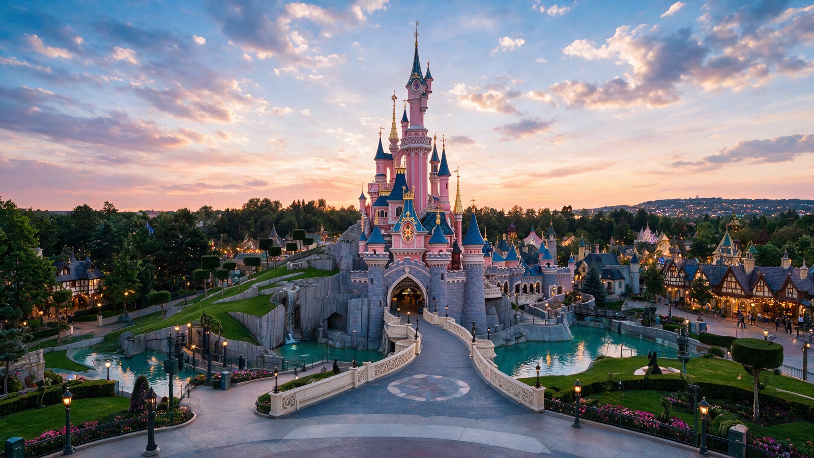 Sleeping Beauty Castle at Disneyland Park (Paris)