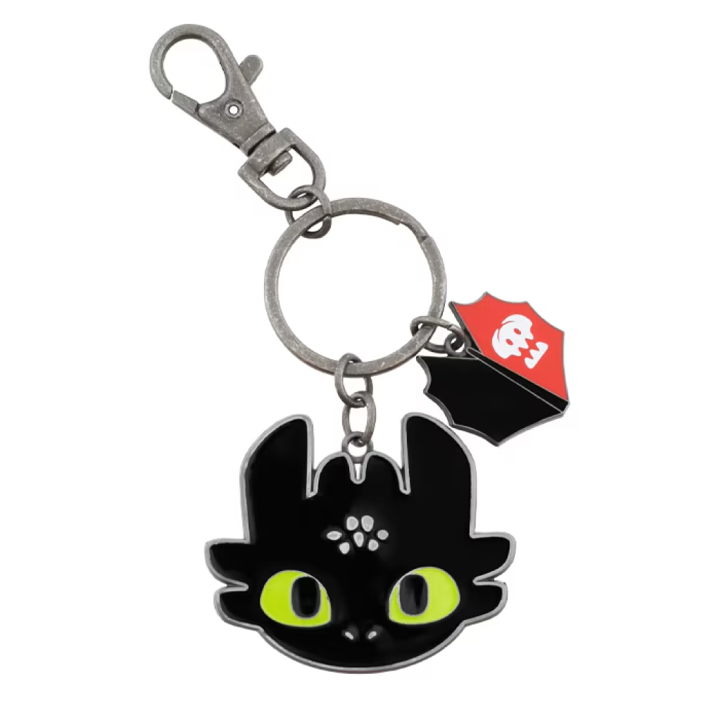 How to Train Your Dragon Toothless plush keychain from Shop Universal