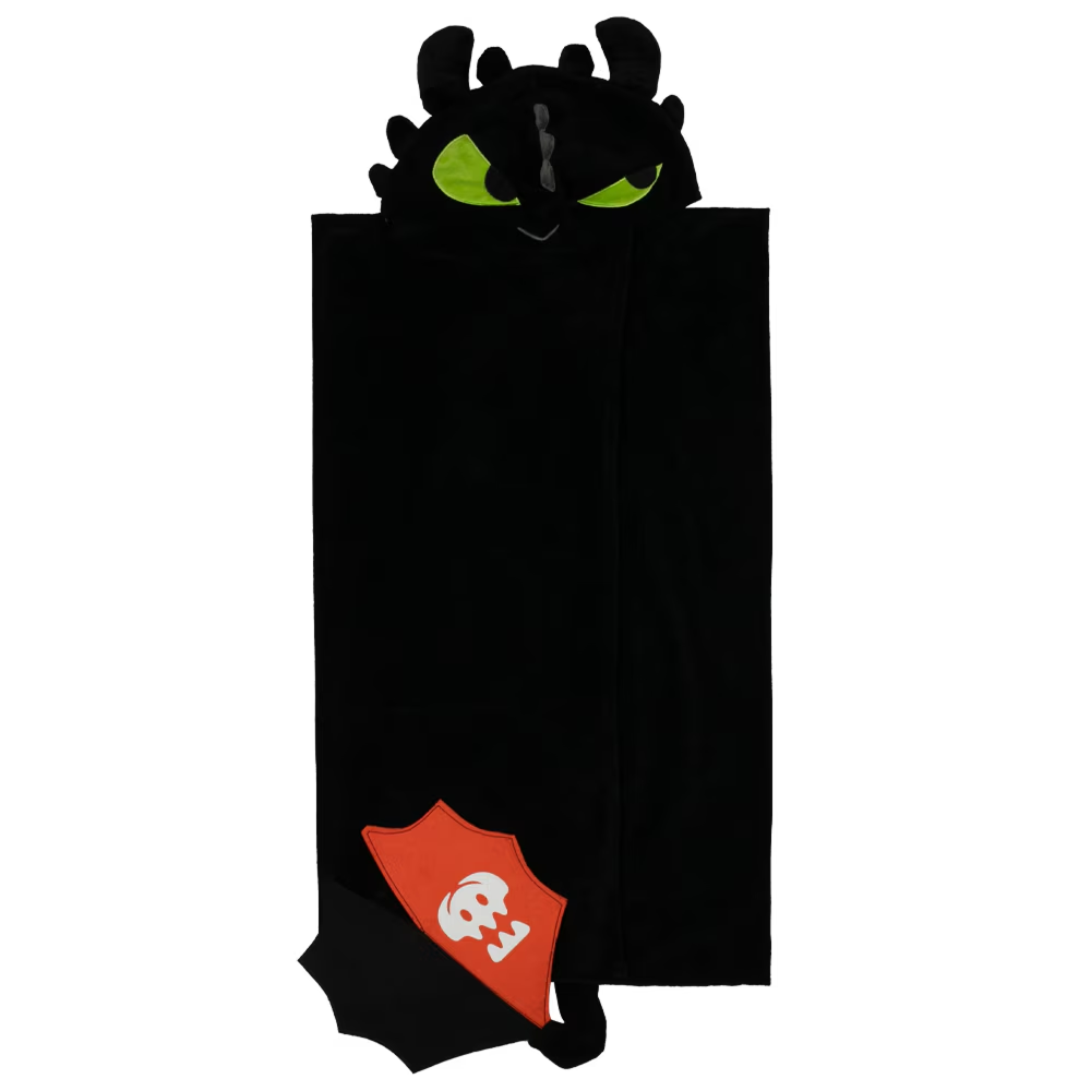 How to Train Your Dragon Toothless hooded towel from Shop Universal