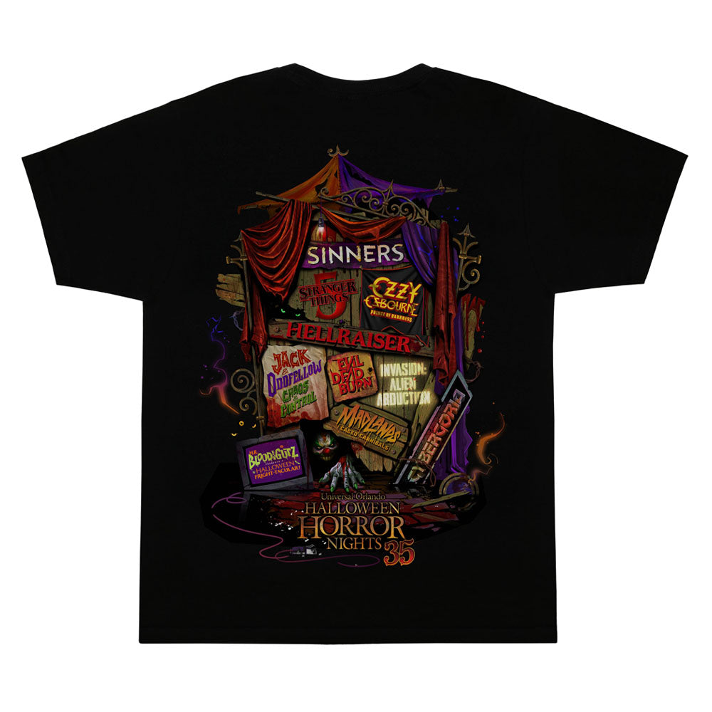 Halloween Horror Nights 2026 Universal Orlando House T-Shirt