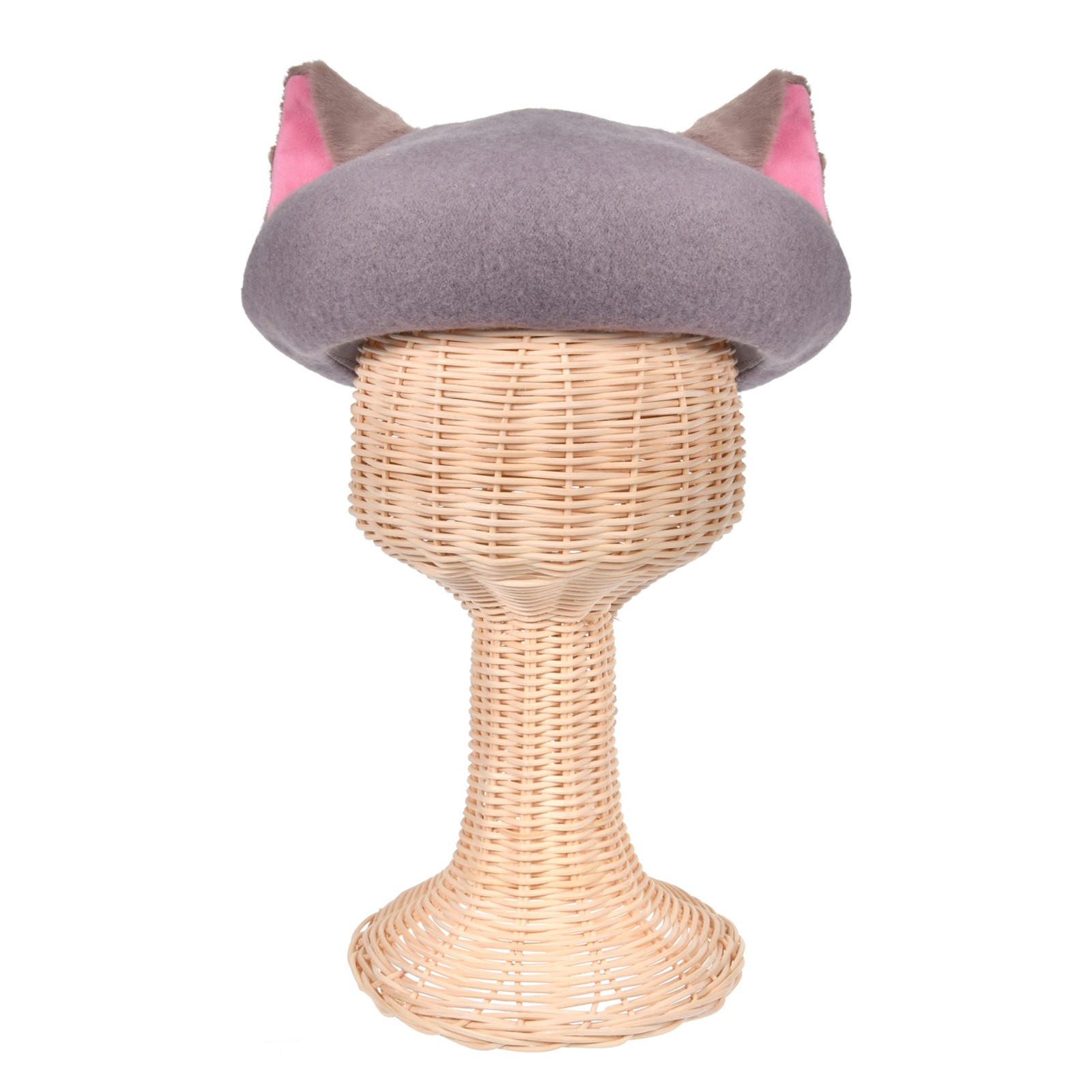 Berlioz gray cat-ear beret on an official product display