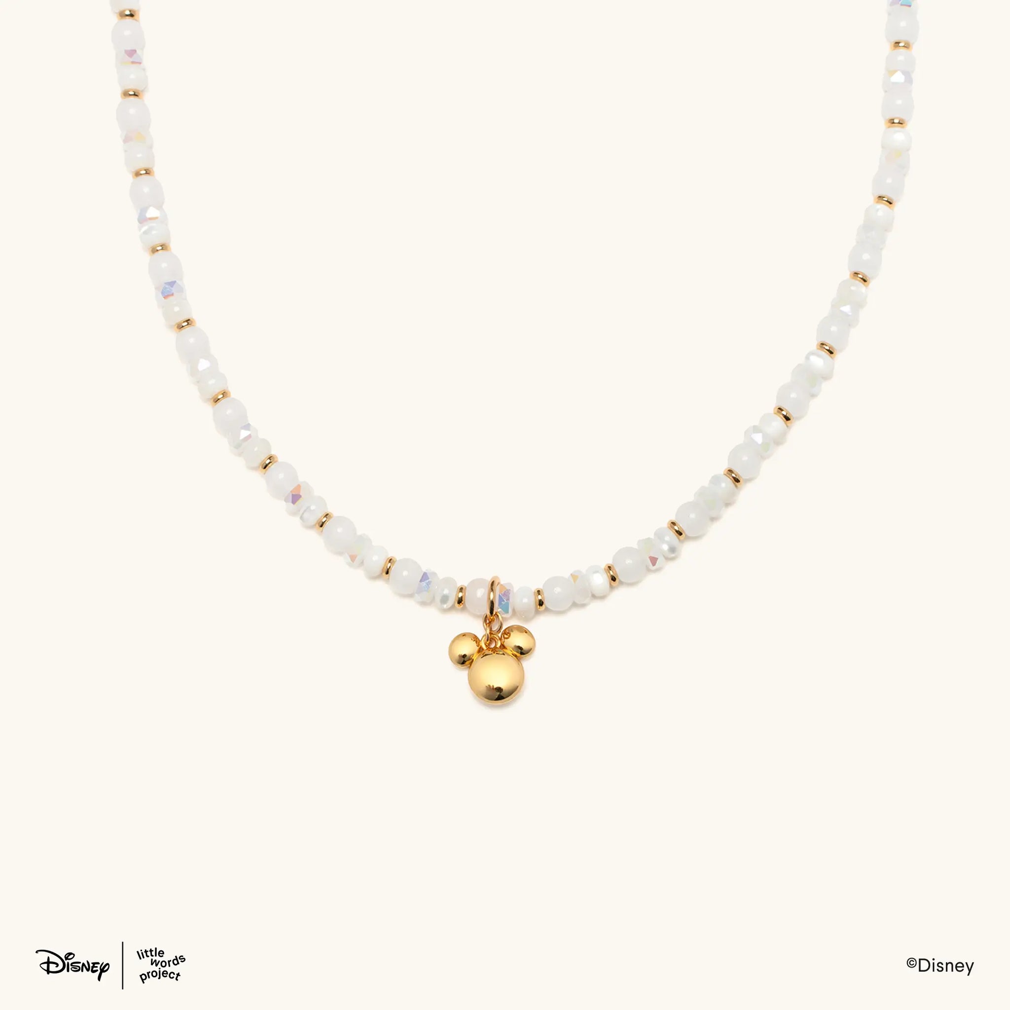 Little Words Project Mickey Mouse charm necklace