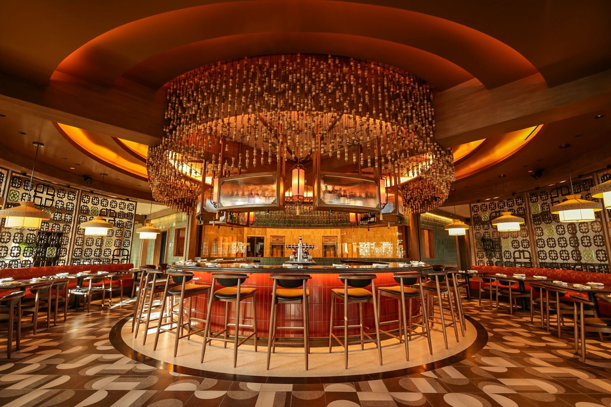Din Tai Fung dining room at Downtown Disney