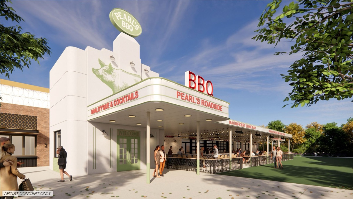 Pearl’s Roadside BBQ concept at Downtown Disney