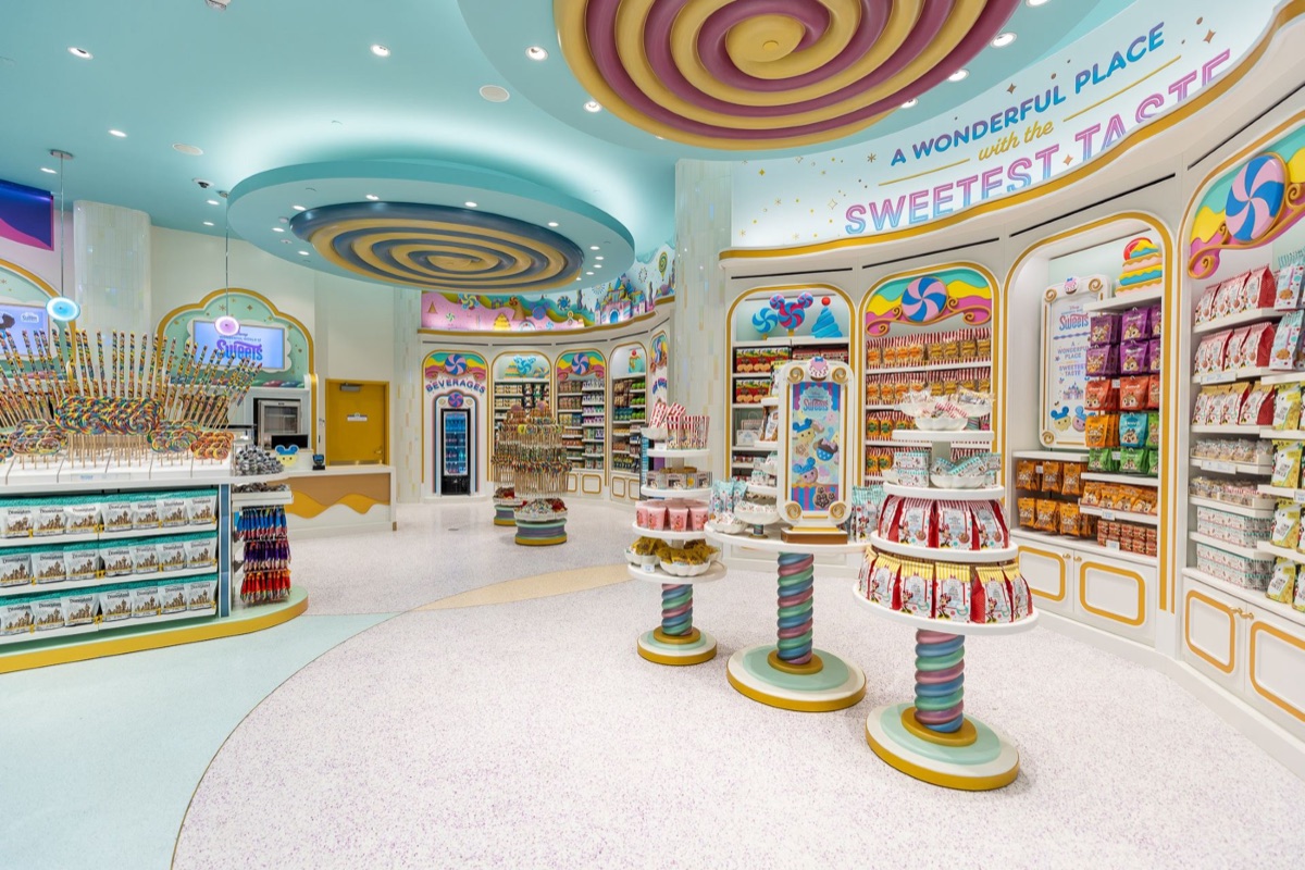 Disney Wonderful World of Sweets interior