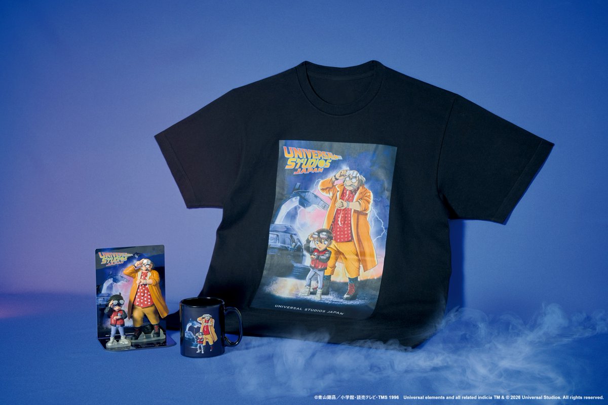 Detective Conan and Back to the Future merchandise from Universal Studios Japan