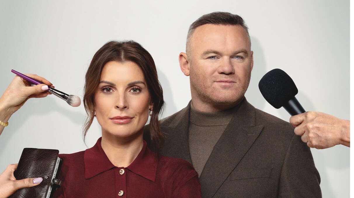 Coleen and Wayne Rooney in an official first-look image for The Real Rooneys