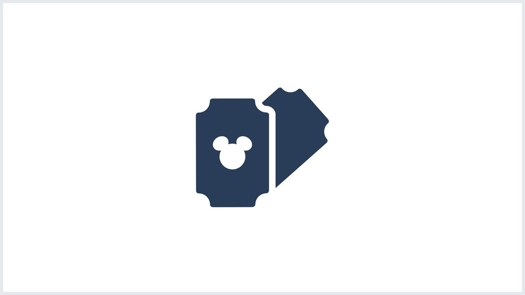 Official Disneyland Park Hopper ticket graphic