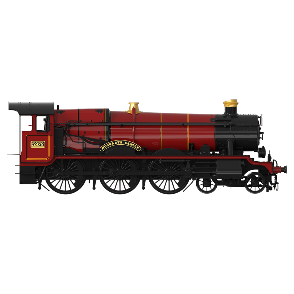 Left side view of the Hogwarts Express popcorn bucket