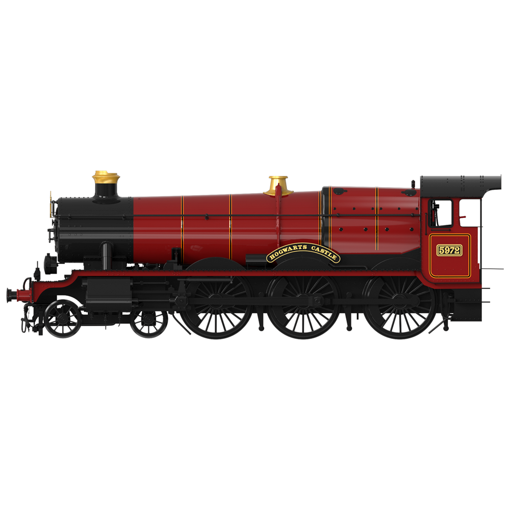 Right side view of the Hogwarts Express popcorn bucket