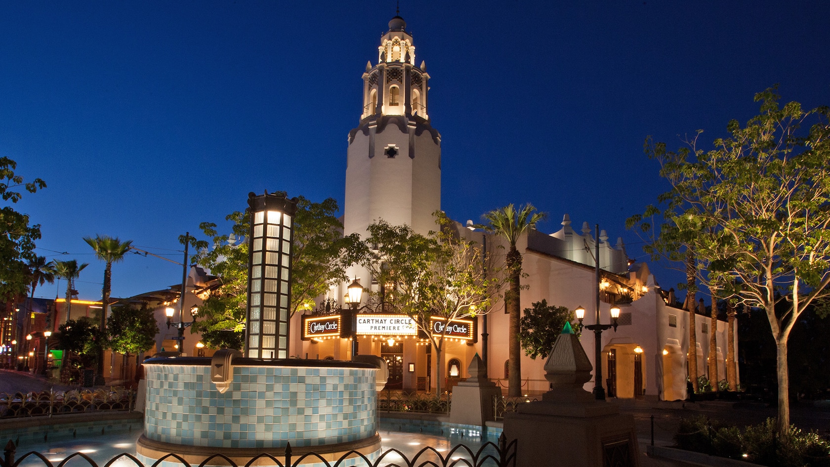 Carthay Circle Restaurant exterior at Disney California Adventure