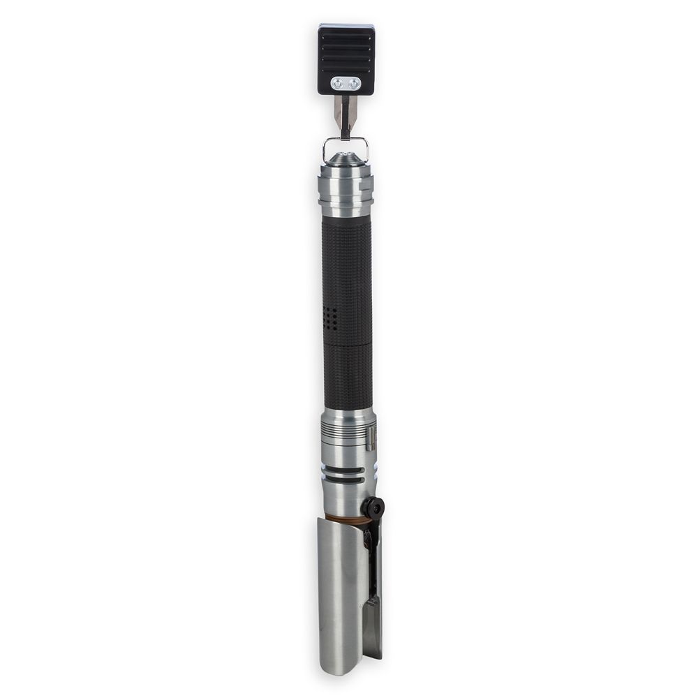 Cal Kestis lightsaber with belt clip attached