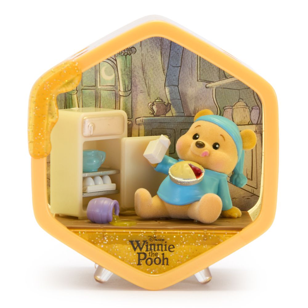 Winnie the Pooh in a kitchen Honeycomb Homes scene