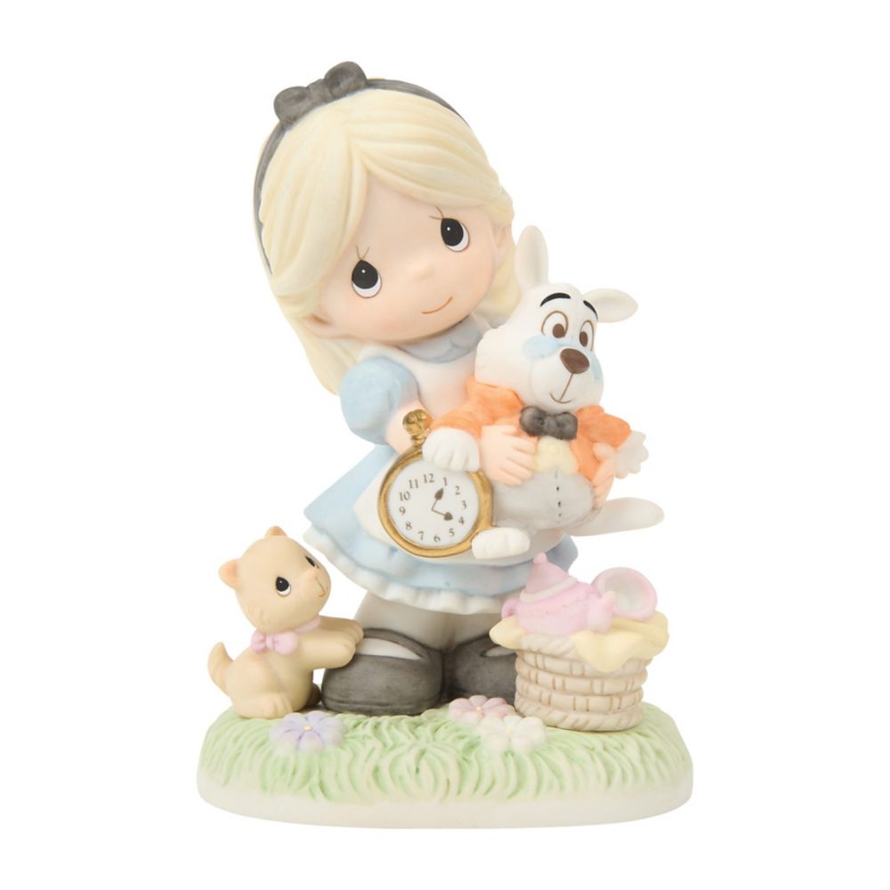 Alice in Wonderland figure with the White Rabbit from Disney Store