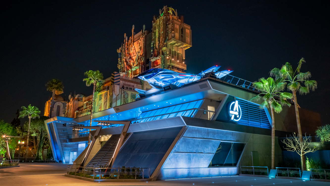 The Avengers Campus entrance at Disney California Adventure