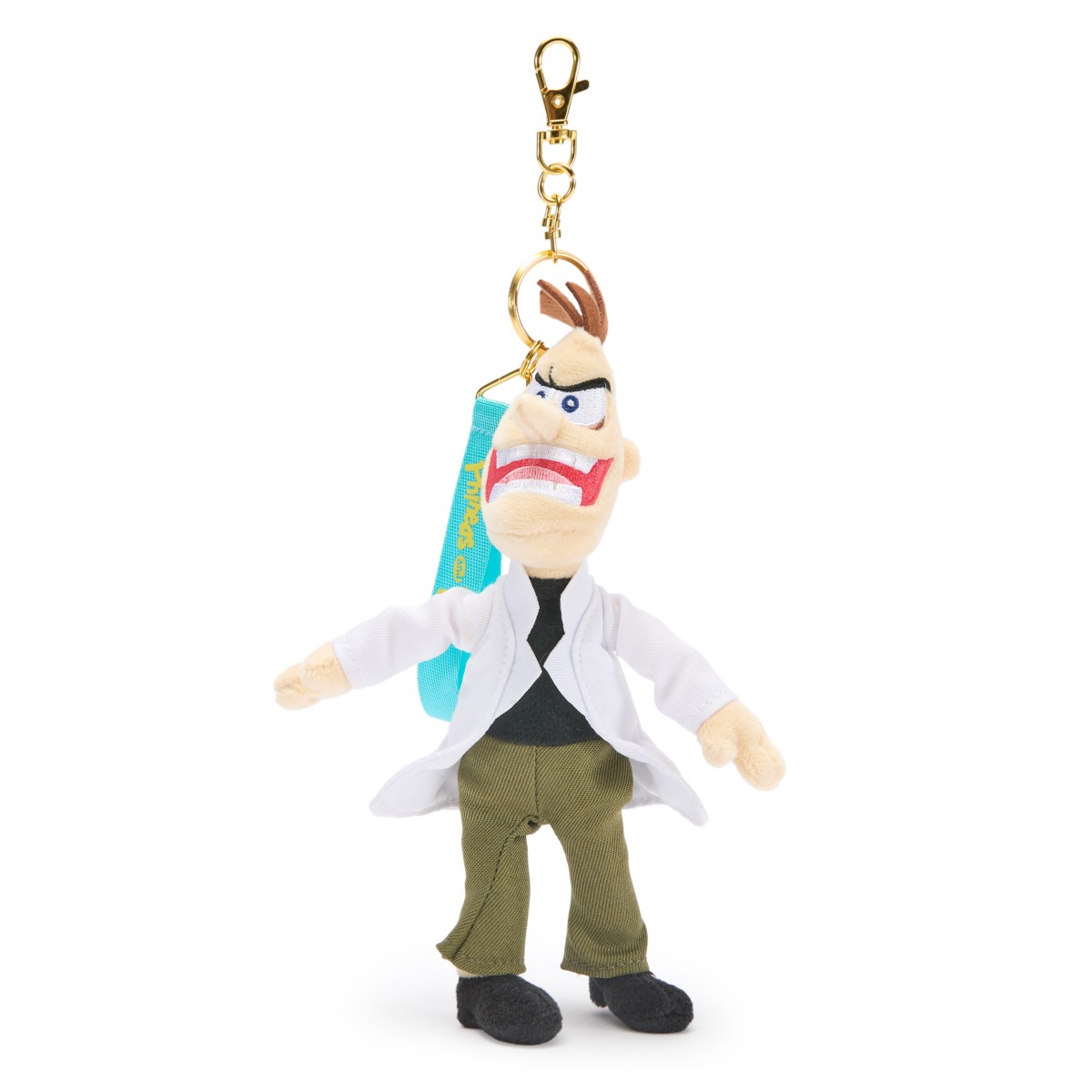 Dr. Heinz Doofenshmirtz plush keychain bag charm
