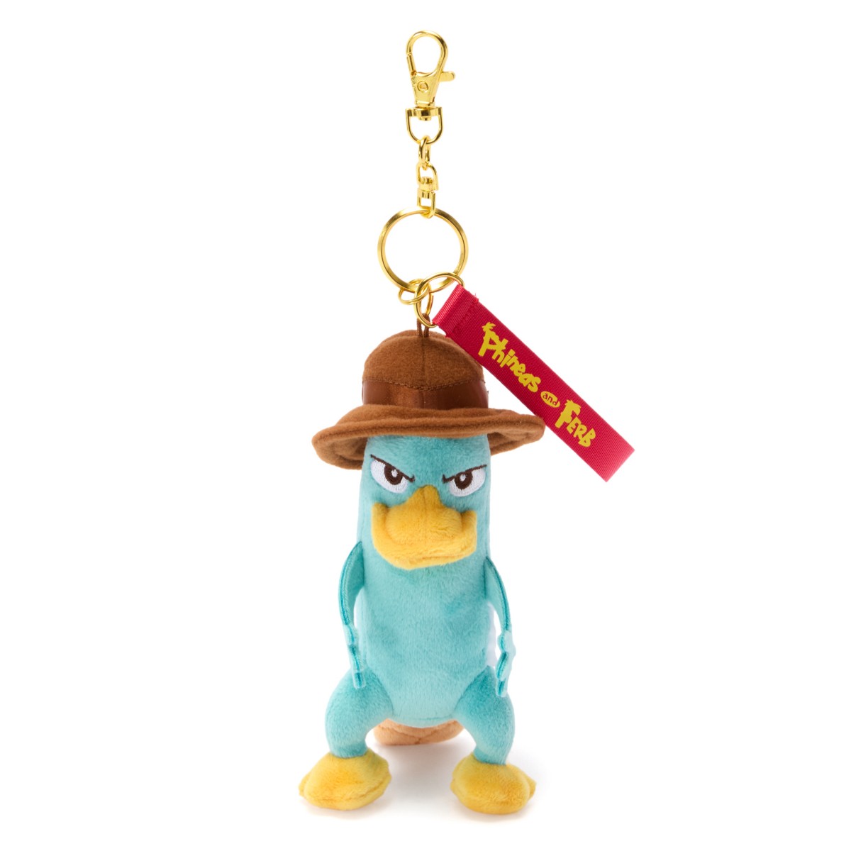 Perry as Agent P plush keychain bag charm