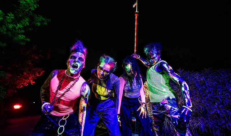 Howl-O-Scream performers at SeaWorld Orlando