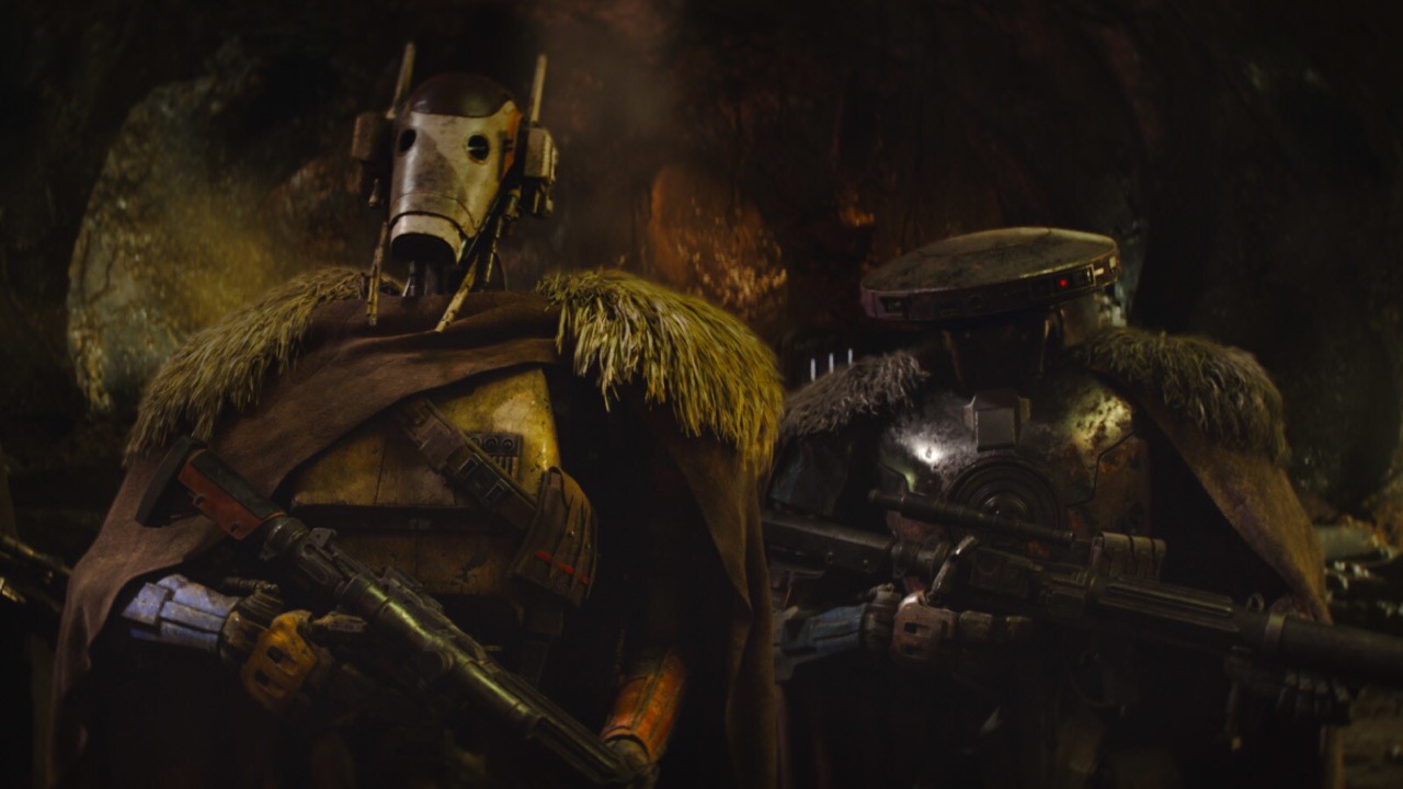 Droid Gotra characters in Star Wars: The Mandalorian and Grogu
