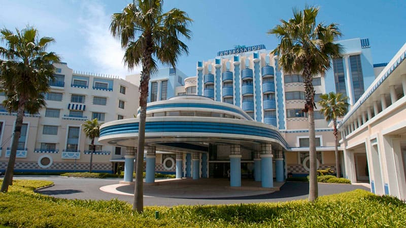 Disney Ambassador Hotel exterior in Tokyo Disney Resort