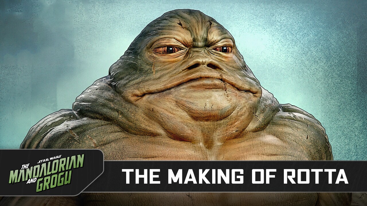 Rotta the Hutt in The Mandalorian and Grogu