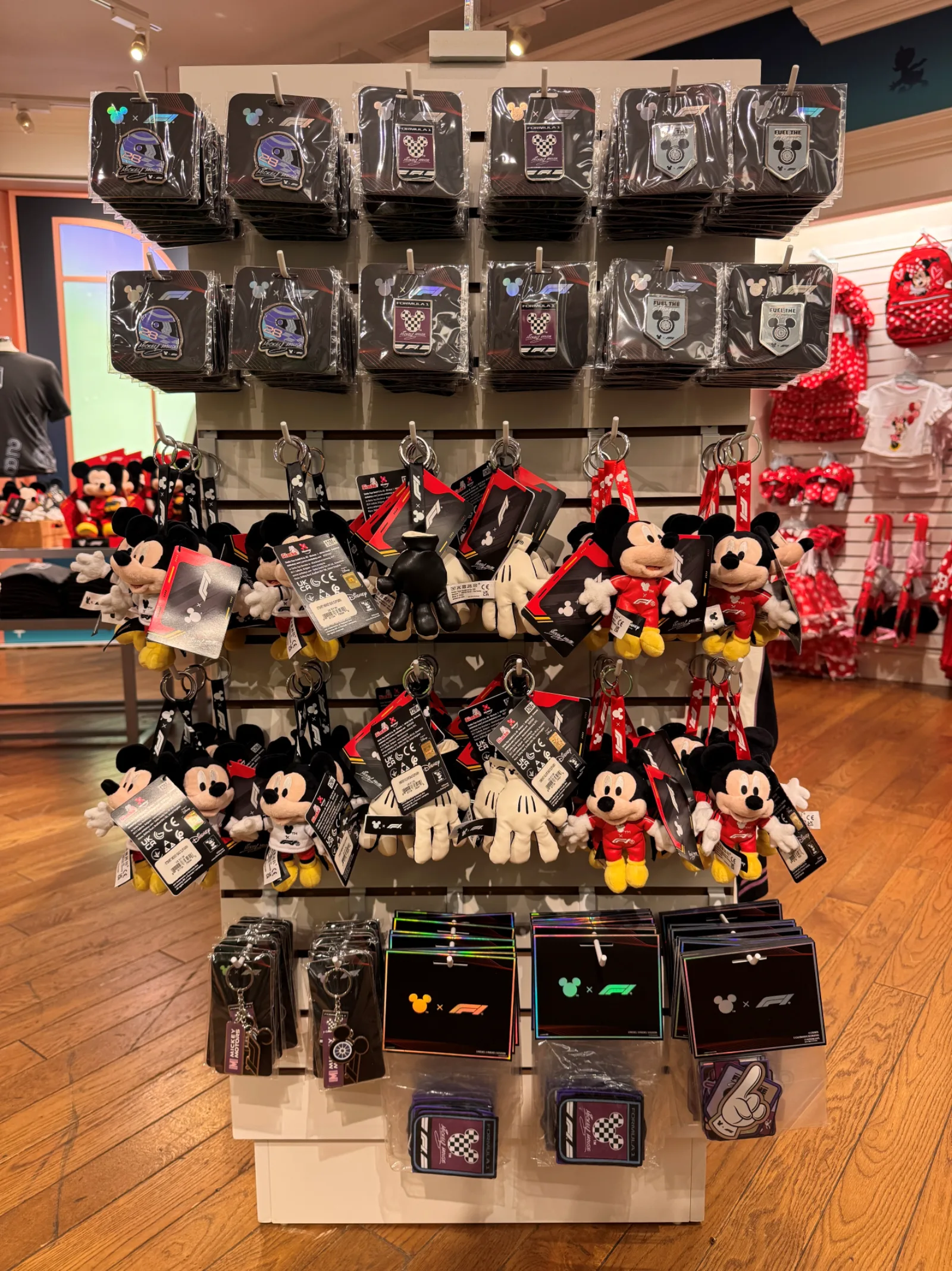 Cars and Formula 1 merchandise at Disney Store Limited Time