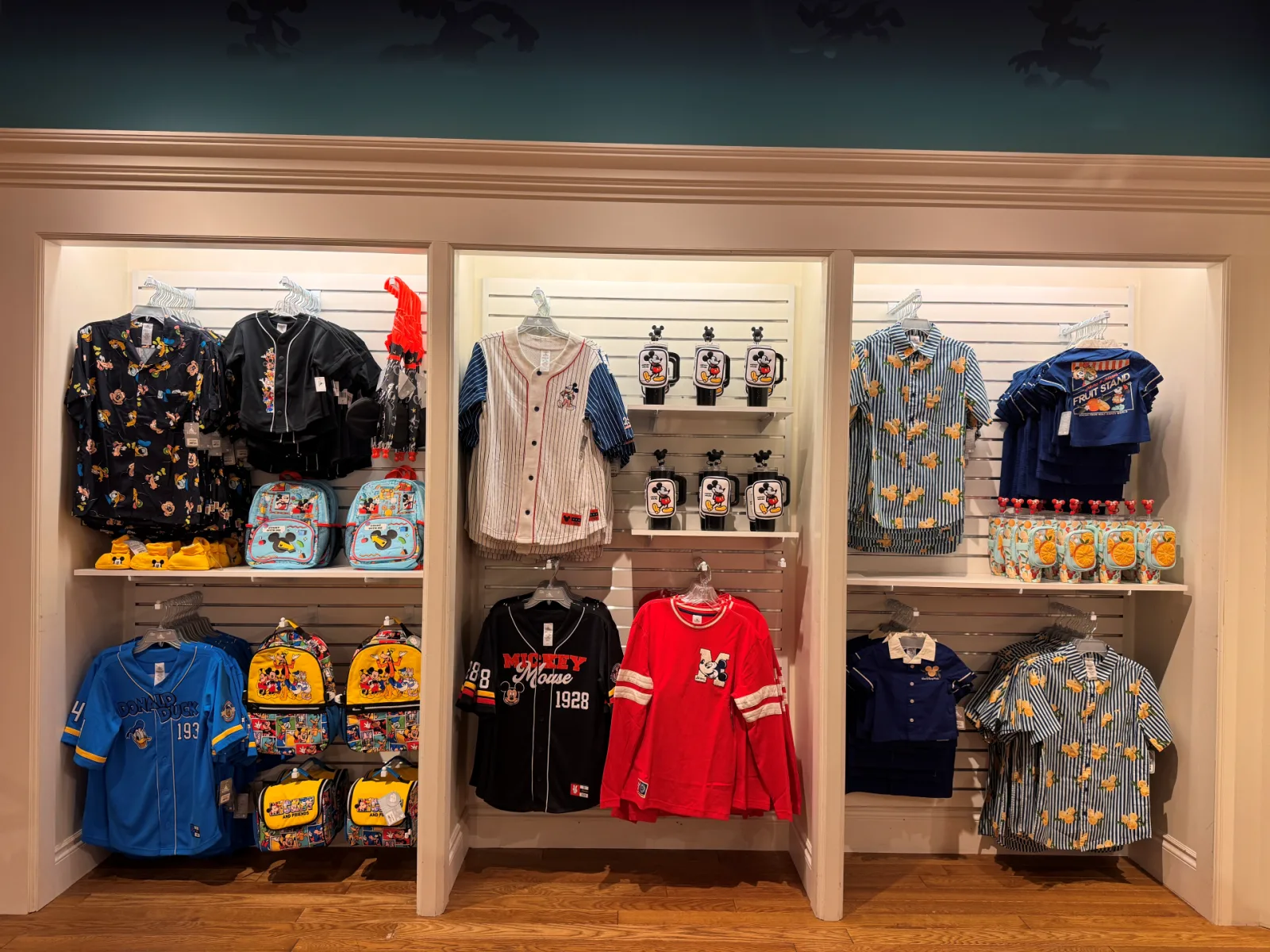 Disney Store Limited Time New Jersey merchandise display