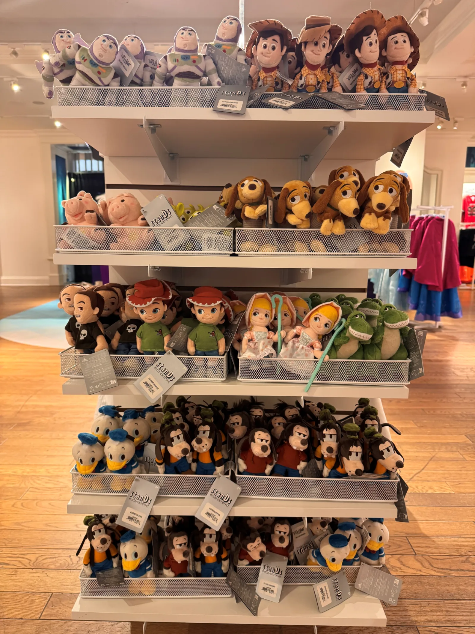 Disney plush assortment at Disney Store Limited Time
