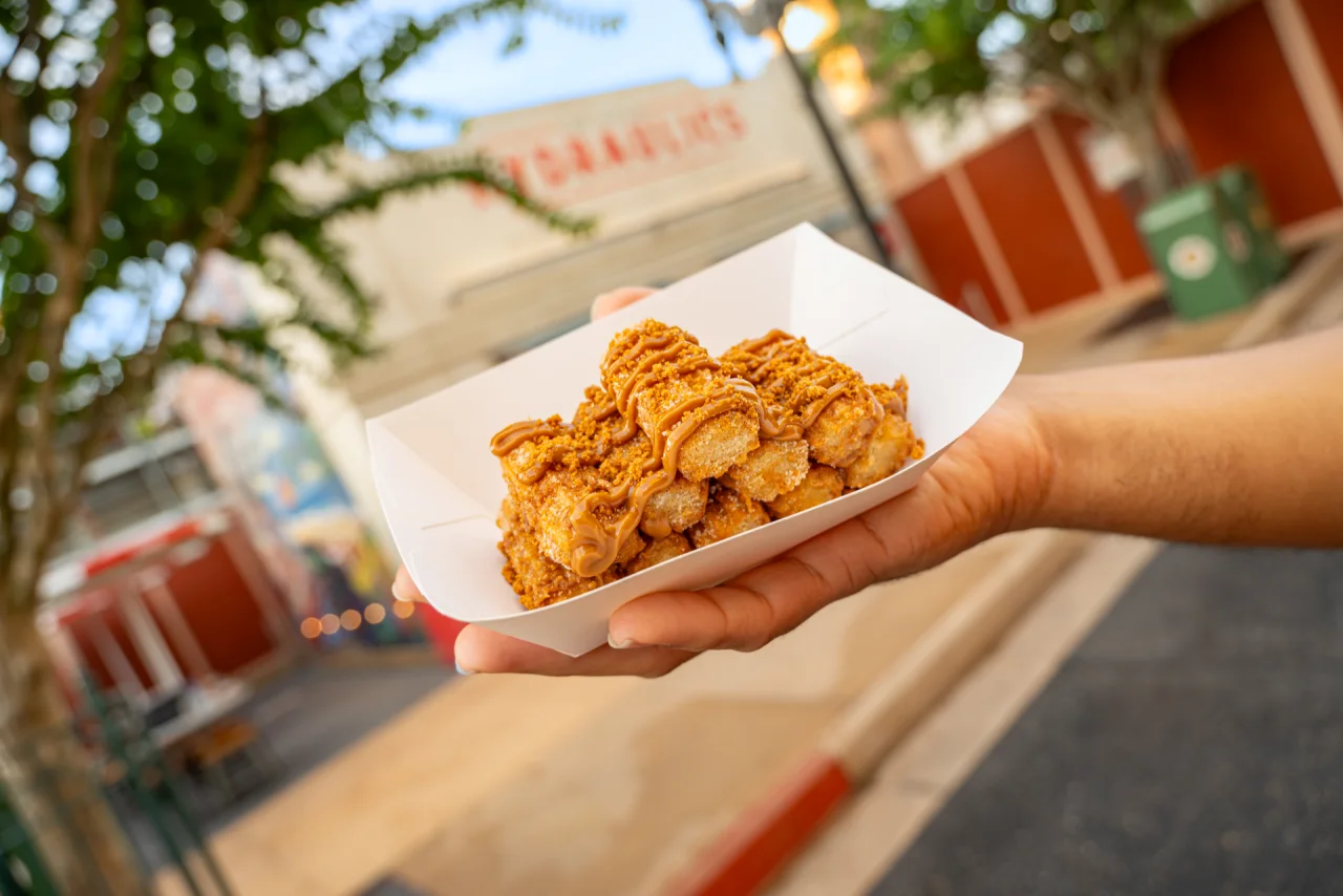 Cookie Butter Mini Churros at Walt Disney World