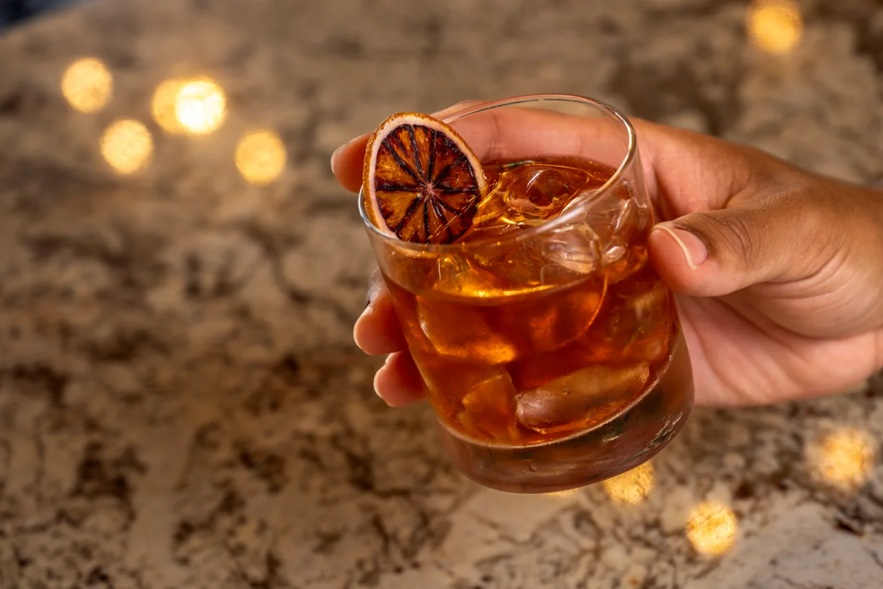 Old Fashioned cocktail at Walt Disney World