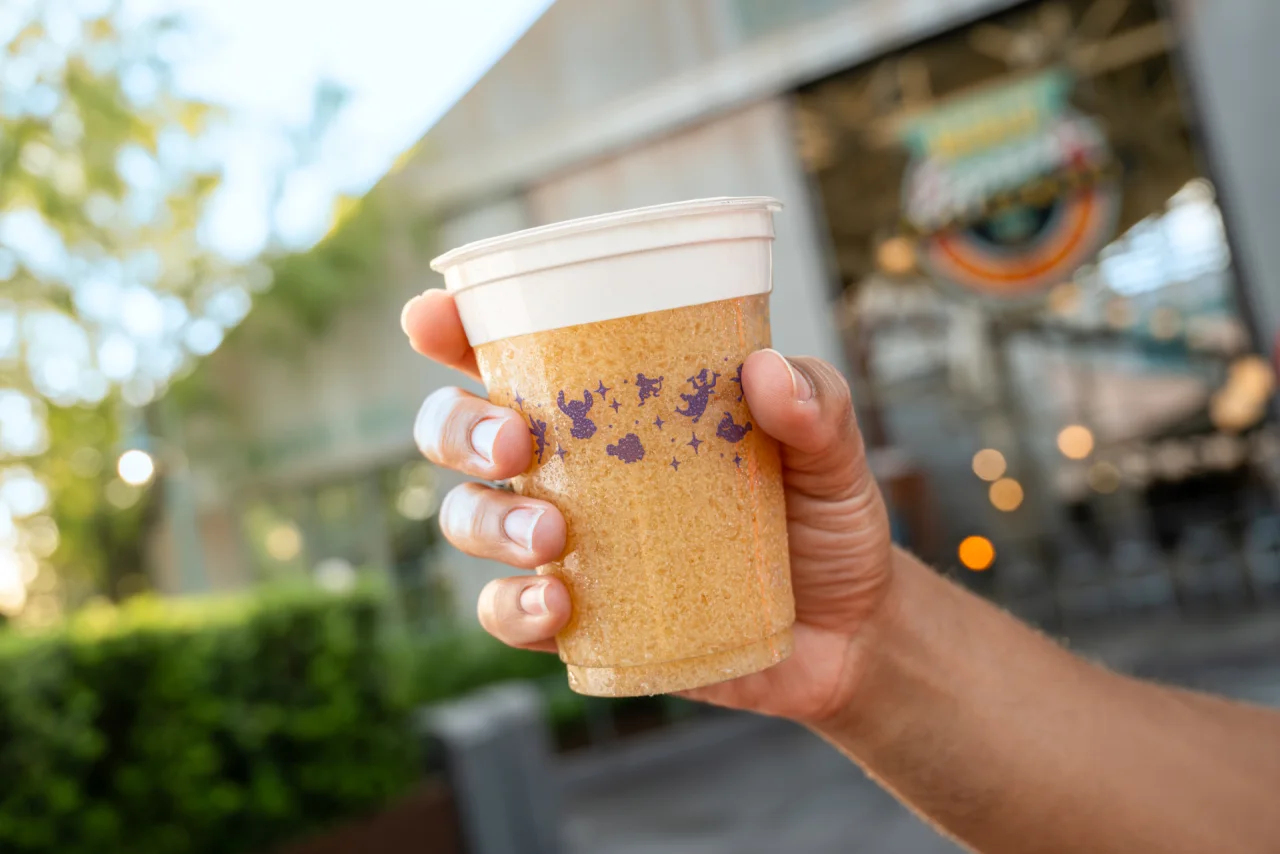 Peaches and Cream Slush at Walt Disney World
