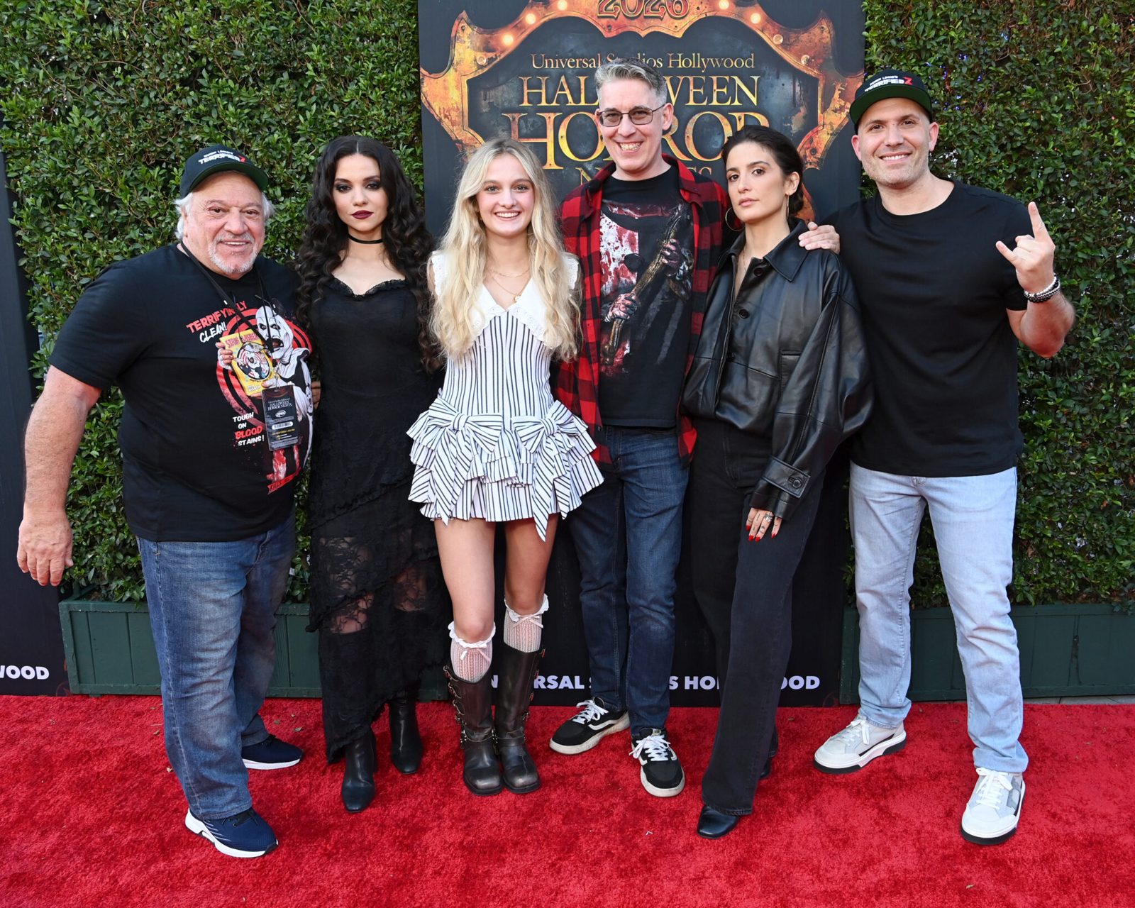 Phil Falcone, Lauren LaVera, Amelie McLain, David Howard, Samantha Scaffidi and Damien Leone
